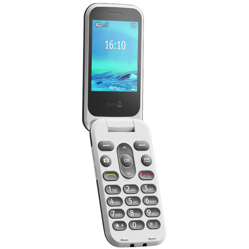 Doro 2820 Large Display Flip Phone Mobile | Health and Care